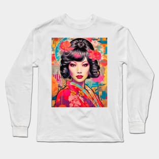 The Asian American Pop Street Mosaic Long Sleeve T-Shirt